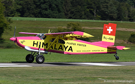 Pilatus PC-6/350-H2 | N283SW | untitled | LANGENTHAL BLEIENBACH (LSPL/---) 04.09.2022