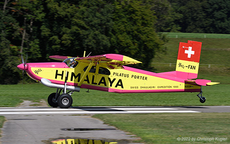 Pilatus PC-6/350-H2 | N283SW | untitled | LANGENTHAL BLEIENBACH (LSPL/---) 04.09.2022