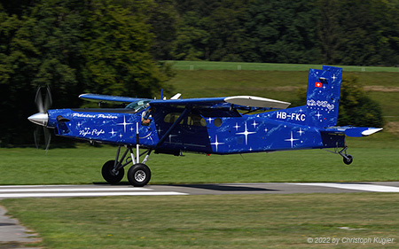 Pilatus PC-6/B2-H4 | HB-FKC | Para Sport Club Triengen | LANGENTHAL BLEIENBACH (LSPL/---) 04.09.2022
