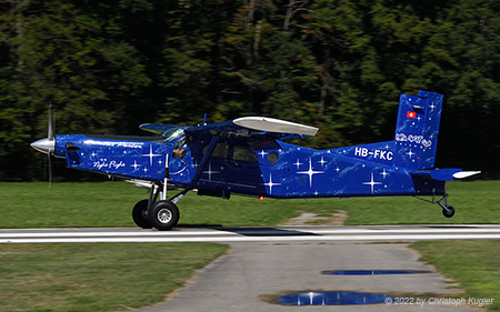 Pilatus PC-6/B2-H4 | HB-FKC | Para Sport Club Triengen | LANGENTHAL BLEIENBACH (LSPL/---) 04.09.2022