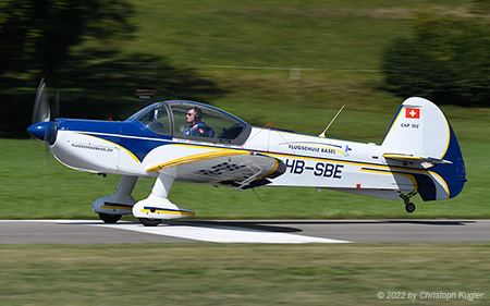 Cap 10 | HB-SBE | untitled (Flugschule Basel) | LANGENTHAL BLEIENBACH (LSPL/---) 04.09.2022