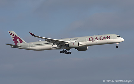 Airbus A350-1041 | A7-ANS | Qatar Airways | Z&UUML;RICH (LSZH/ZRH) 12.01.2022