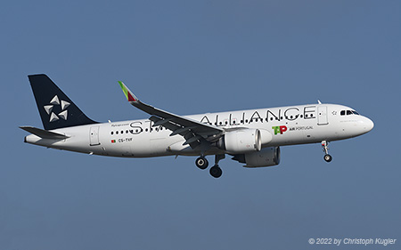 Airbus A320-251n | CS-TVF | TAP Air Portugal | Z&UUML;RICH (LSZH/ZRH) 13.01.2022