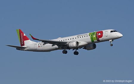 Embraer ERJ-195AR | CS-TTX | TAP Express | Z&UUML;RICH (LSZH/ZRH) 16.01.2022