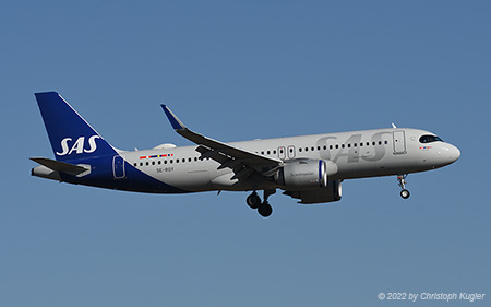 Airbus A320-251n | SE-ROY | SAS Scandinavian Airlines System | Z&UUML;RICH (LSZH/ZRH) 09.02.2022