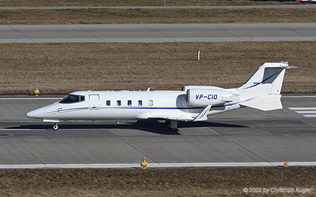 Bombardier Learjet 60 XR | VP-CIO | untitled (Sparfell Luftfahrtgesellschaft) | Z&UUML;RICH (LSZH/ZRH) 12.02.2022