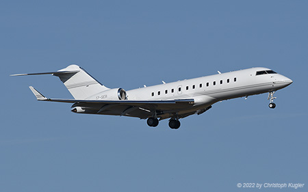 Bombardier BD.700 Global Express | T7-SER | untitled (Flight Coordination Services) | Z&UUML;RICH (LSZH/ZRH) 13.02.2022