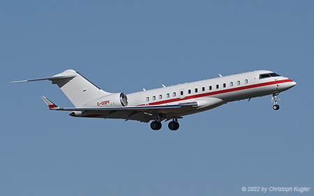 Bombardier BD.700 Global XRS | C-GDPF | untitled (Execaire) | Z&UUML;RICH (LSZH/ZRH) 13.02.2022