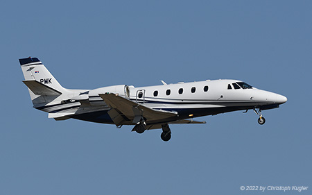 Textron Cessna 560XLS+ Citation Excel | YU-PMK | untitled (Air Pink) | Z&UUML;RICH (LSZH/ZRH) 27.02.2022