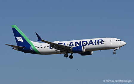 Boeing 737 MAX 8 | TF-ICP | Icelandair  |  green tail | Z&UUML;RICH (LSZH/ZRH) 27.02.2022