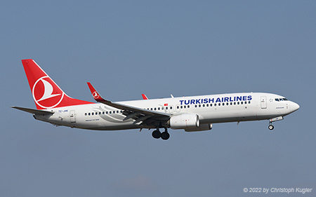 Boeing 737-8F2 | TC-JHK | Turkish Airlines | Z&UUML;RICH (LSZH/ZRH) 06.03.2022