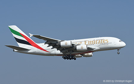 Airbus A380-861 | A6-EEP | Emirates Airline | Z&UUML;RICH (LSZH/ZRH) 19.03.2022