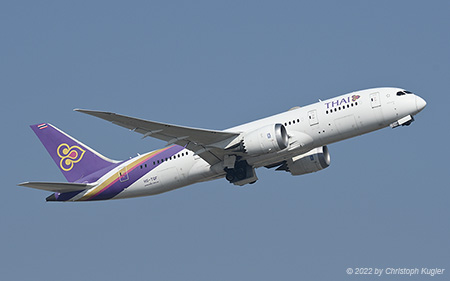 Boeing 787-8 | HS-TQF | Thai Airways International | Z&UUML;RICH (LSZH/ZRH) 19.03.2022