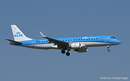 Embraer ERJ-190STD | PH-EXD | KLM Cityhopper | Z&UUML;RICH (LSZH/ZRH) 23.03.2022