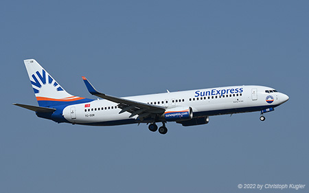 Boeing 737-8AS | TC-SOR | SunExpress | Z&UUML;RICH (LSZH/ZRH) 23.03.2022