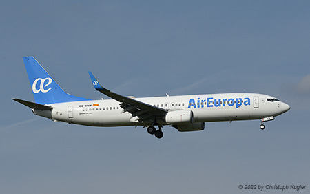 Boeing 737-800 | EC-MVY | Air Europa | Z&UUML;RICH (LSZH/ZRH) 15.04.2022