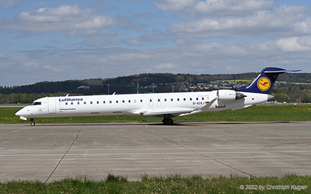 Bombardier CRJ 900LR | D-ACKJ | Lufthansa Regional (CityLine) | Z&UUML;RICH (LSZH/ZRH) 16.04.2022