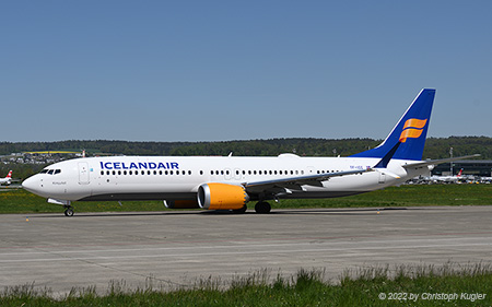 Boeing 737 MAX 9 | TF-ICC | Icelandair | Z&UUML;RICH (LSZH/ZRH) 28.04.2022