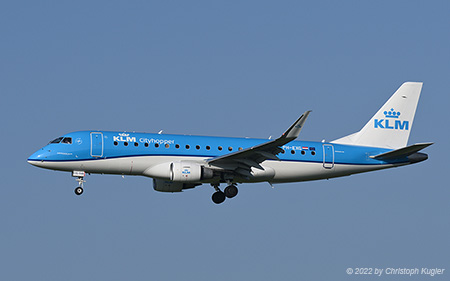 Embraer ERJ-175STD | PH-EXG | KLM Cityhopper | Z&UUML;RICH (LSZH/ZRH) 28.04.2022