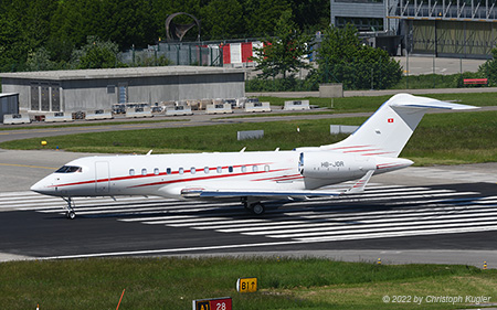 Bombardier BD.700 Global 5000 | HB-JOR | untitled (Nomad Aviation) | Z&UUML;RICH (LSZH/ZRH) 18.05.2022
