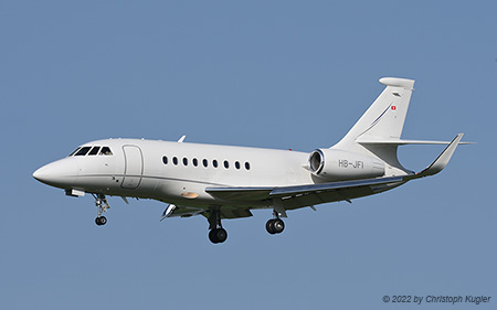 Dassault Falcon 2000LX | HB-JFI | untitled (Jet Aviation BizJets) | Z&UUML;RICH (LSZH/ZRH) 20.05.2022