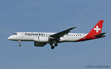 Embraer ERJ-190-E2 | HB-AZG | Helvetic Airways | Z&UUML;RICH (LSZH/ZRH) 20.05.2022
