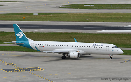 Embraer ERJ-190LR | I-JENB | Air Dolomiti | Z&UUML;RICH (LSZH/ZRH) 22.05.2022