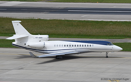 Dassault Falcon 8X | VT-HVV | untitled (Air Charter Services) | Z&UUML;RICH (LSZH/ZRH) 22.05.2022