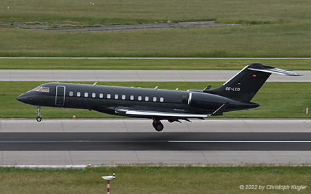 Bombardier BD.700 Global 5000 | OE-LCD | untitled (Int'l Jet Management) | Z&UUML;RICH (LSZH/ZRH) 24.05.2022