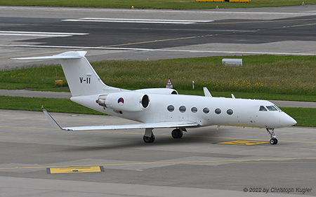 Gulfstream IV | V-11 | Royal Netherlands Air Force | Z&UUML;RICH (LSZH/ZRH) 24.05.2022