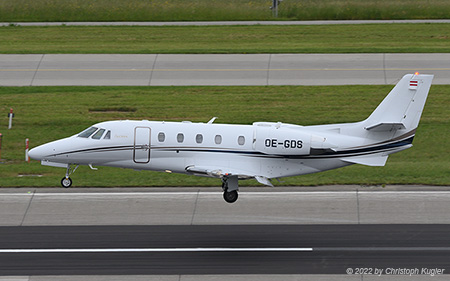 Textron Cessna 560XLS+ Citation Excel | OE-GDS | untitled (Jet Pool Network) | Z&UUML;RICH (LSZH/ZRH) 24.05.2022