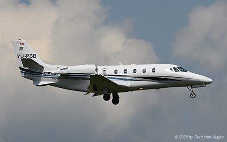 Cessna 560XLS+ Citation Excel | YU-PBB |  (Air Pink) | Z&UUML;RICH (LSZH/ZRH) 25.05.2022