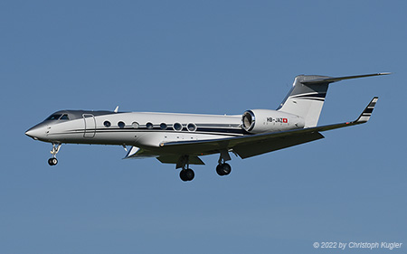Gulfstream G550 | HB-JAZ | untitled (Jet Aviation BizJets) | Z&UUML;RICH (LSZH/ZRH) 27.05.2022