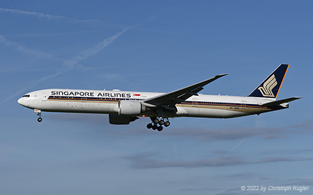 Boeing 777-312ER | 9V-SWR | Singapore Airlines | Z&UUML;RICH (LSZH/ZRH) 27.05.2022