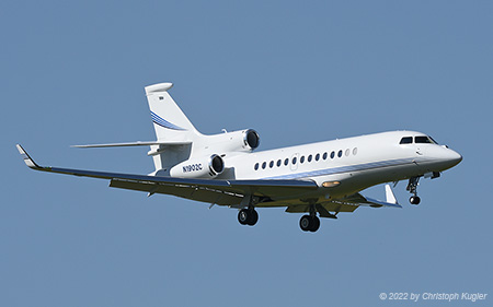 Dassault Falcon 7X | N1902C | untitled | Z&UUML;RICH (LSZH/ZRH) 13.06.2022