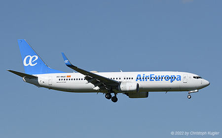 Boeing 737-800 | EC-MUZ | Air Europa | Z&UUML;RICH (LSZH/ZRH) 13.06.2022