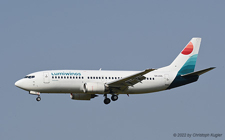 Boeing 737-330 | SX-LWA | Lumiwings (Air Serbia) | Z&UUML;RICH (LSZH/ZRH) 19.06.2022