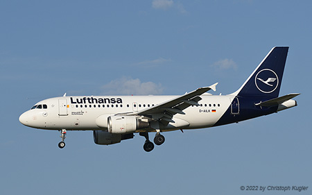 Airbus A319-114 | D-AILK | Lufthansa | Z&UUML;RICH (LSZH/ZRH) 30.06.2022