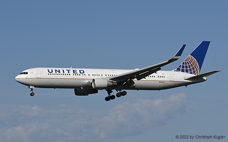 Boeing 767-322ER | N661UA | United Airlines | Z&UUML;RICH (LSZH/ZRH) 30.06.2022