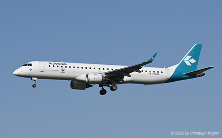 Embraer ERJ-195LR | I-ADJS | Air Dolomiti | Z&UUML;RICH (LSZH/ZRH) 06.07.2022