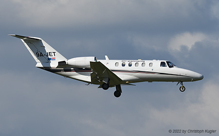 Cessna 525A CitationJet CJ2 | 9A-JET | untitled (Air Pannonia) | Z&UUML;RICH (LSZH/ZRH) 06.07.2022