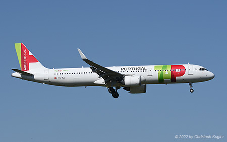 Airbus A321-251n | CS-TJL | TAP Air Portugal | Z&UUML;RICH (LSZH/ZRH) 08.07.2022