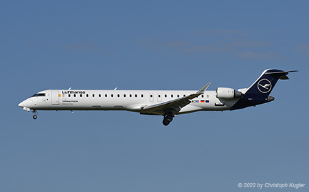 Bombardier CRJ 900LR | D-ACNG | Lufthansa Regional | Z&UUML;RICH (LSZH/ZRH) 08.07.2022
