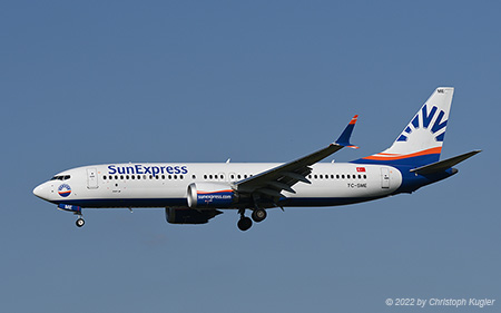 Boeing 737 MAX 8 | TC-SME | SunExpress | Z&UUML;RICH (LSZH/ZRH) 08.07.2022