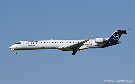 Bombardier CRJ 900LR | D-ACNV | Lufthansa (Lufthansa CityLine) | Z&UUML;RICH (LSZH/ZRH) 15.07.2022