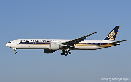 Boeing 777-312ER | 9V-SWP | Singapore Airlines | Z&UUML;RICH (LSZH/ZRH) 15.07.2022