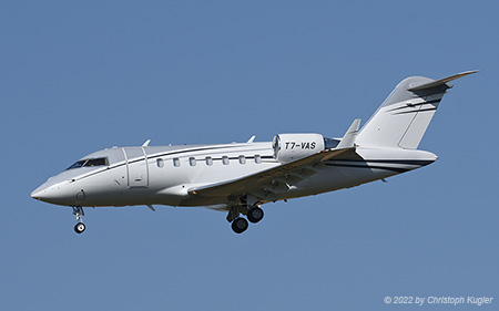 Bombardier Challenger CL.605 | T7-VAS | untitled (Gulf Wings) | Z&UUML;RICH (LSZH/ZRH) 16.07.2022