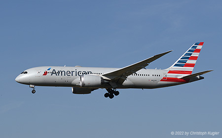 Boeing 787-8 | N802AN | American Airlines | Z&UUML;RICH (LSZH/ZRH) 18.07.2022