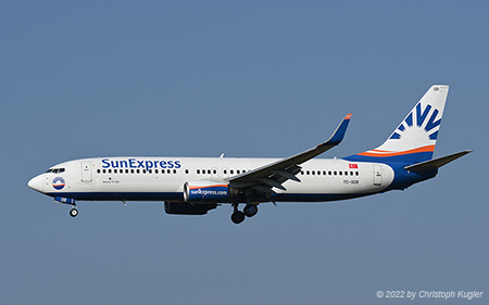 Boeing 737-8AS | TC-SOR | SunExpress | Z&UUML;RICH (LSZH/ZRH) 22.07.2022
