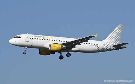 Airbus A320-214 | EC-KRH | Vueling Airlines | Z&UUML;RICH (LSZH/ZRH) 25.07.2022